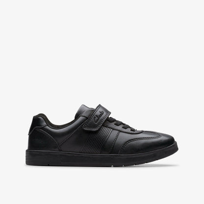 Disco Pace Kid Black Leather | Clarks for sale - Kids