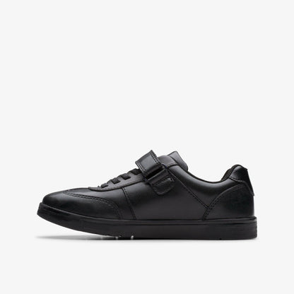 Disco Pace Kid Black Leather | Clarks for sale - Kids