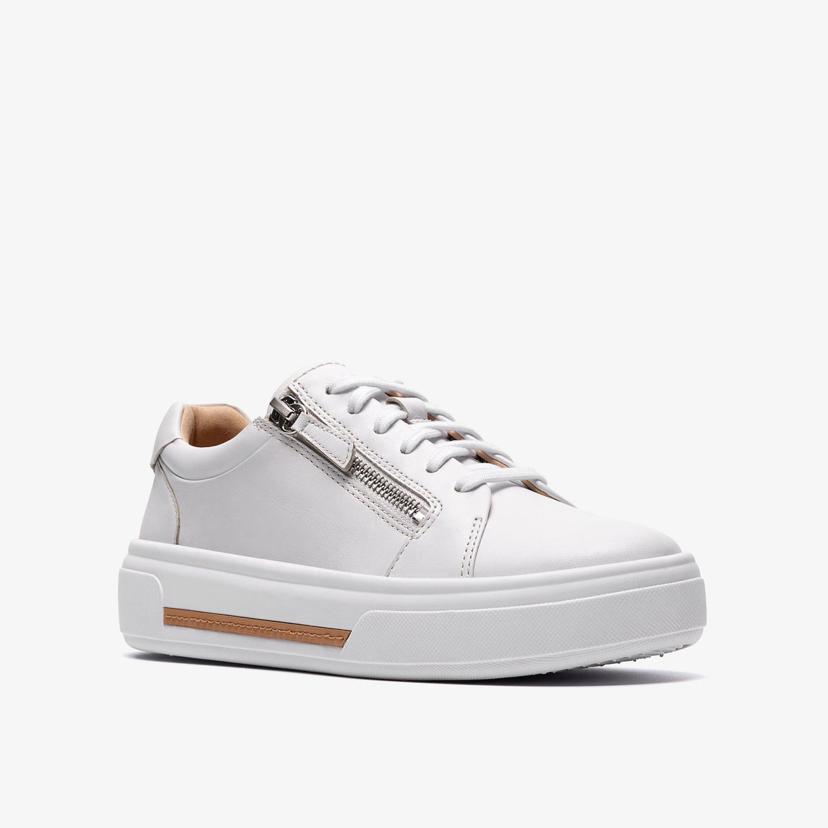 Hollyrose Zip White Leather - US 5483