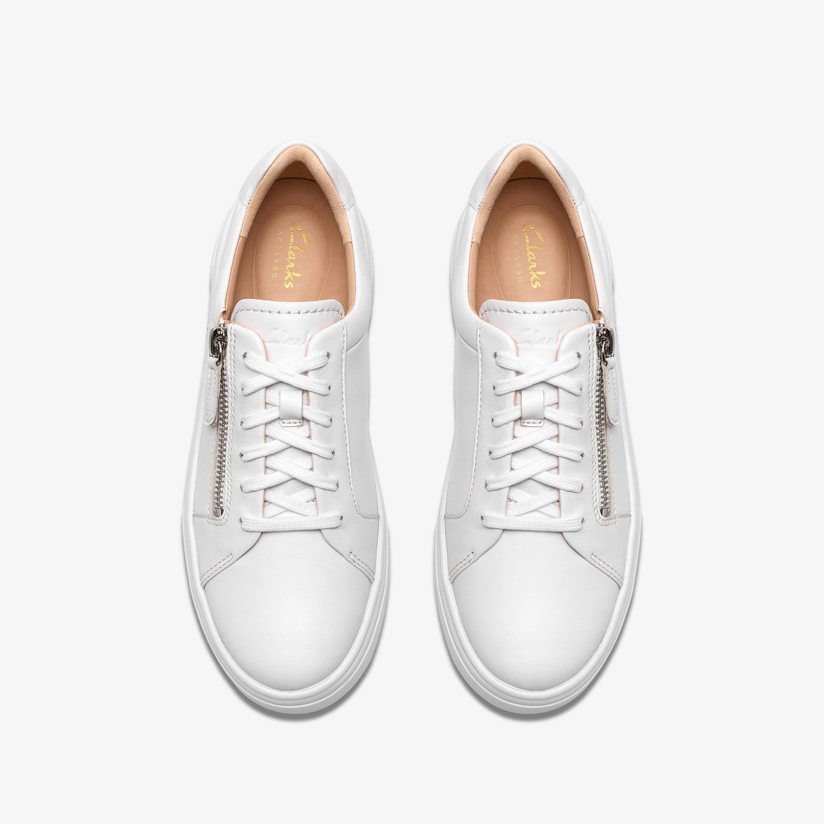 Hollyrose Zip White Leather - US 5483