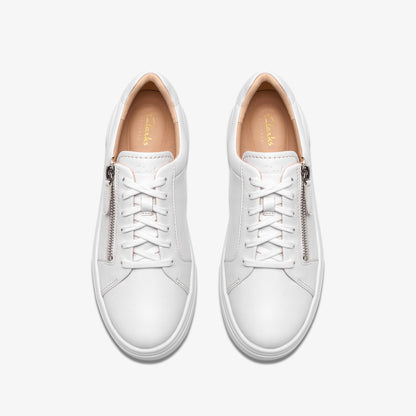 Hollyrose Zip White Leather - US 5483