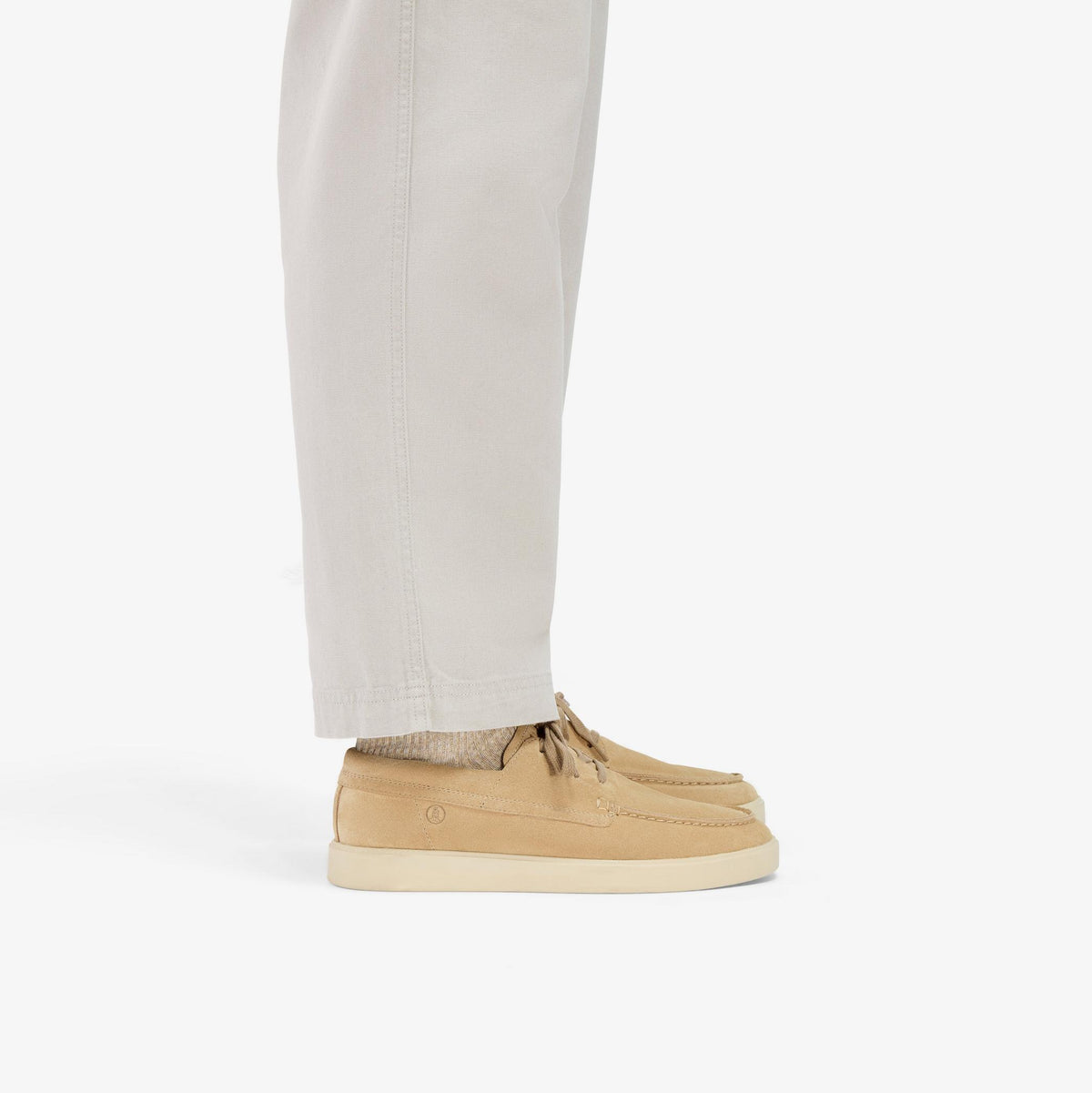 Lockford Boat Dark Sand Suede - US 4965