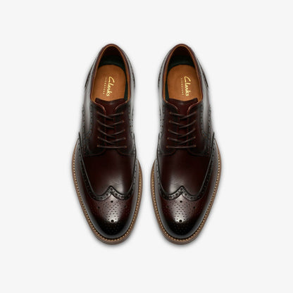 Craft Remi Tip Brown Leather | Clarks outlet - Men