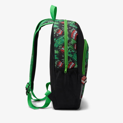 Minecraft Large Backpack Black / Green | Clarks discount - Kids