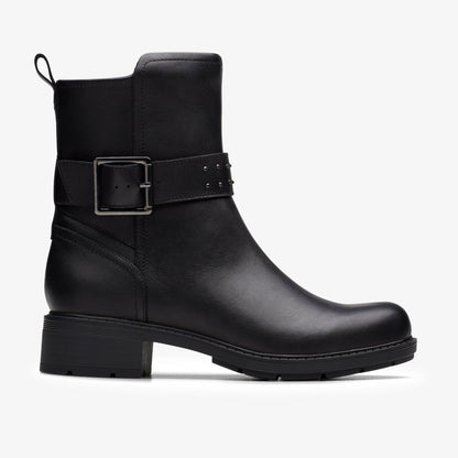 Hearth Buckle Black Leather | Clarks Sale - Women