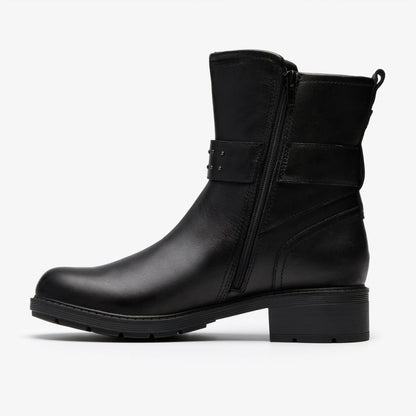 Hearth Buckle Black Leather | Clarks Sale - Women