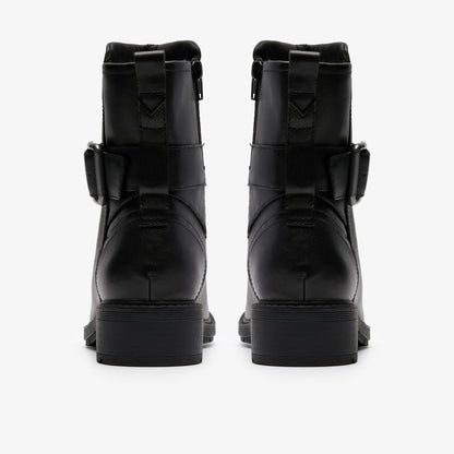 Hearth Buckle Black Leather | Clarks Sale - Women