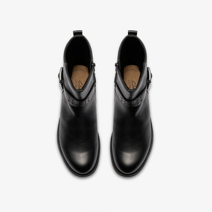 Hearth Buckle Black Leather | Clarks Sale - Women