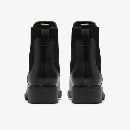 Hearth Top Black Leather | Clarks Sale - Women