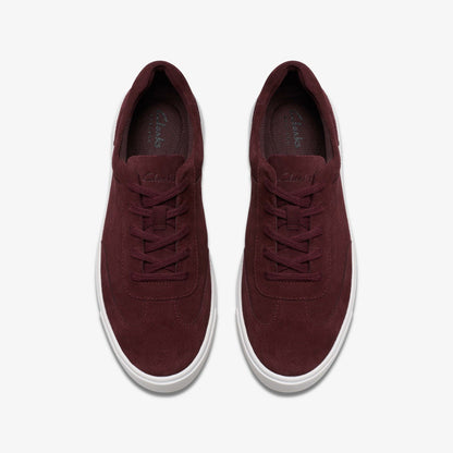 Makea Court Burgundy Suede | Clarks online - Women