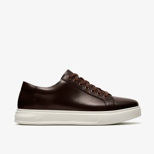 Goswell Tie Brown Leather | Clarks online - Men