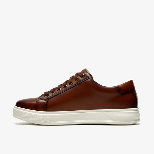 Goswell Tie Tan Leather | Clarks on Sale - Men
