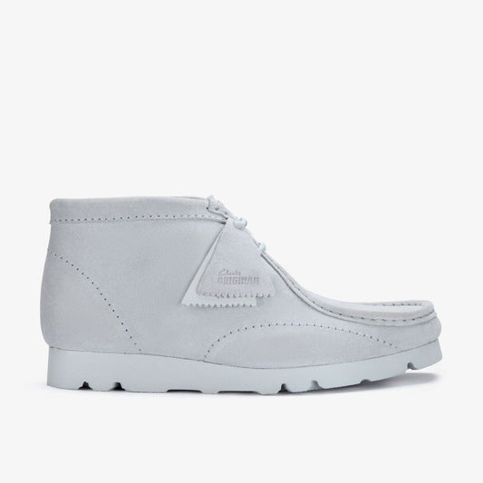Wallabee Boot PAF Grey / Blue | Clarks on Sale - Men