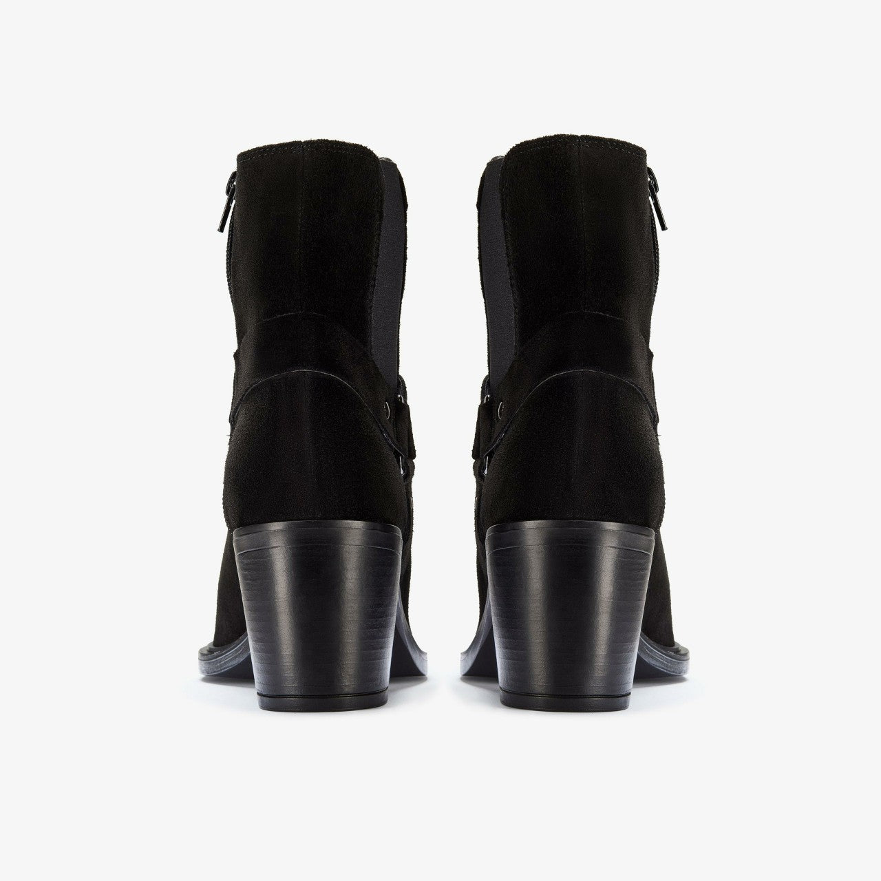 Jesse Buckle Black Suede | Clarks for sale - Women