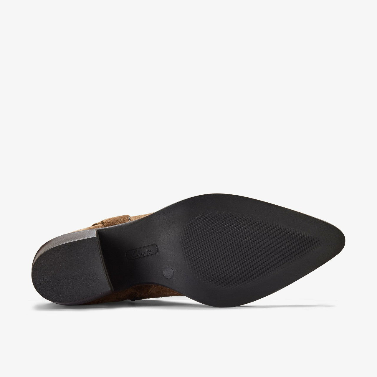 Jesse Buckle Dark Tan Suede | Clarks Sale - Women