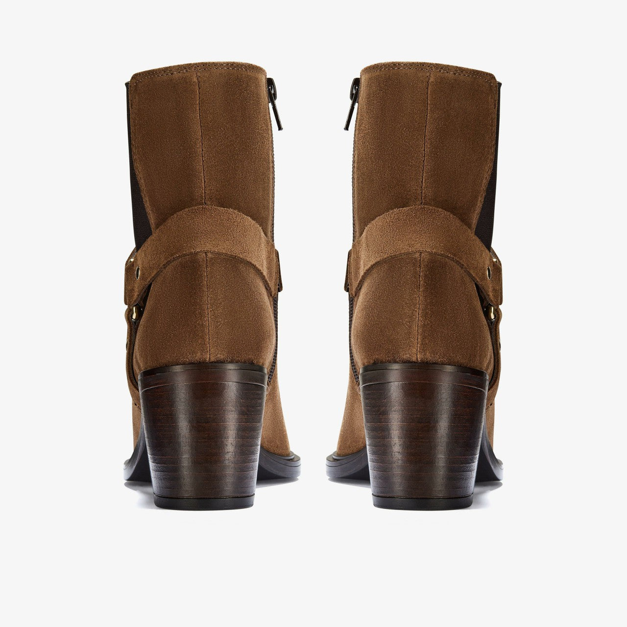 Jesse Buckle Dark Tan Suede | Clarks Sale - Women