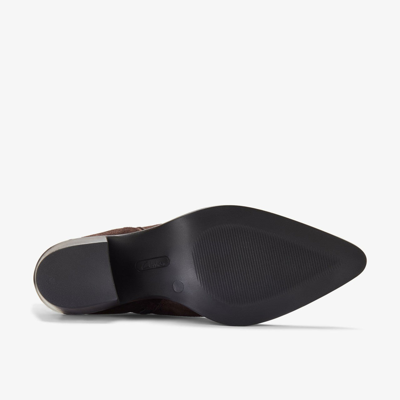 Jesse Zip Dark Brown Suede | Clarks discount - Women