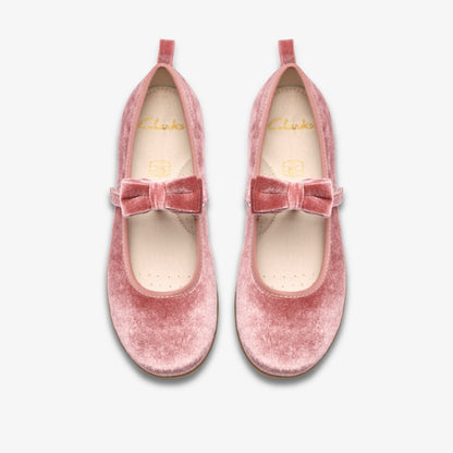 Charm Bow Kid Dusty Pink | Clarks for sale - Kids