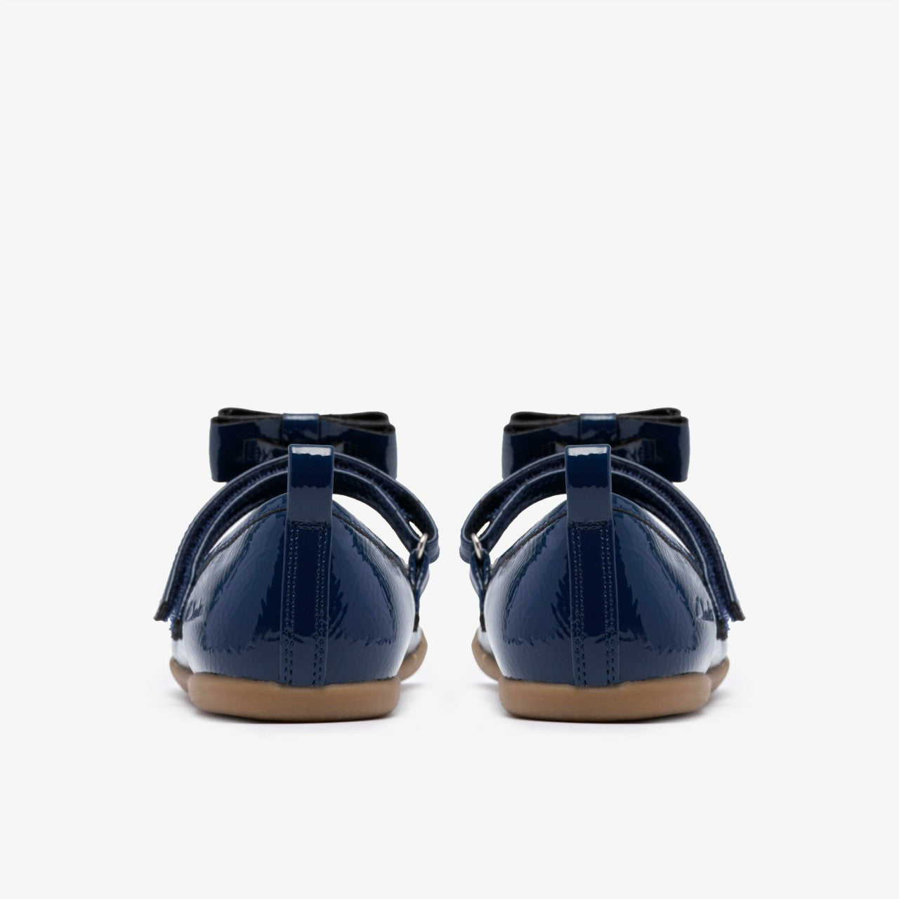 Charm Bow Kid Navy Patent | Clarks on Sale - Kids