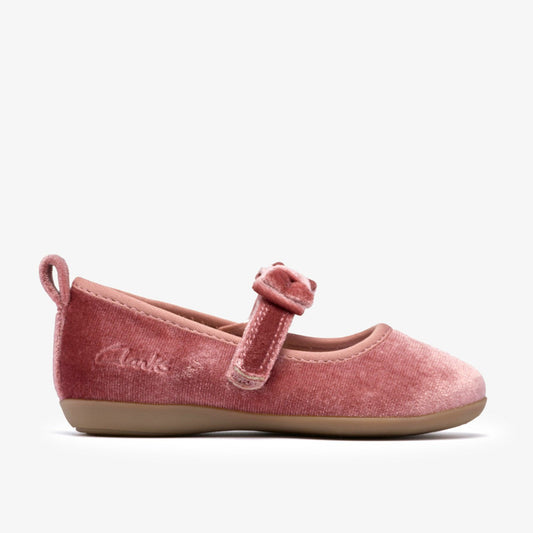 Charm Bow Toddler Dusty Pink | Clarks Sale - Kids