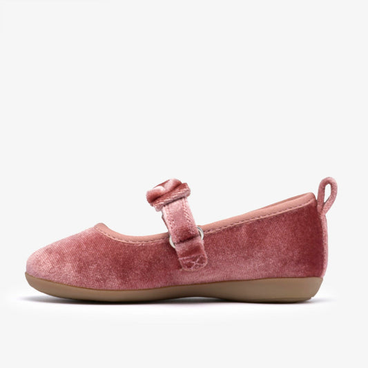 Charm Bow Toddler Dusty Pink | Clarks Sale - Kids
