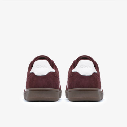 Seco Speed Burgundy Suede | Clarks discount - Women