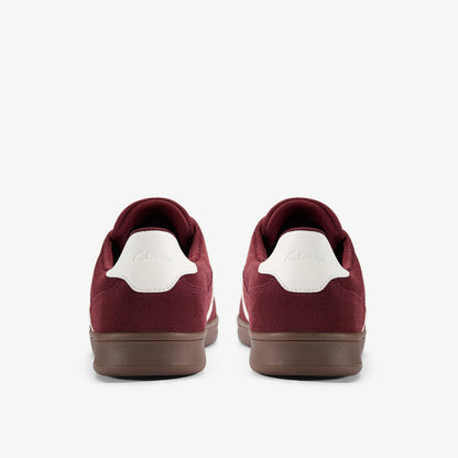 Seco Speed Burgundy Suede | Clarks for sale - Men