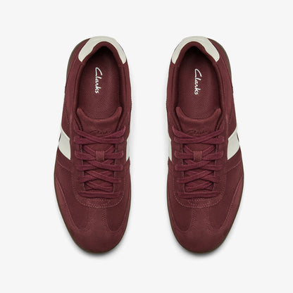Seco Speed Burgundy Suede | Clarks for sale - Men