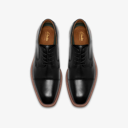 Craft Emile Black Leather | Clarks online - Men
