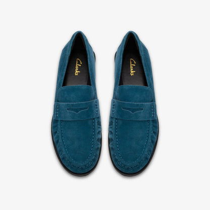 Alixea Walk Teal Suede | Clarks discount - Women