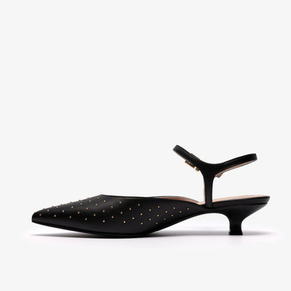 Pisa Stud Black Leather | Clarks Sale - Women