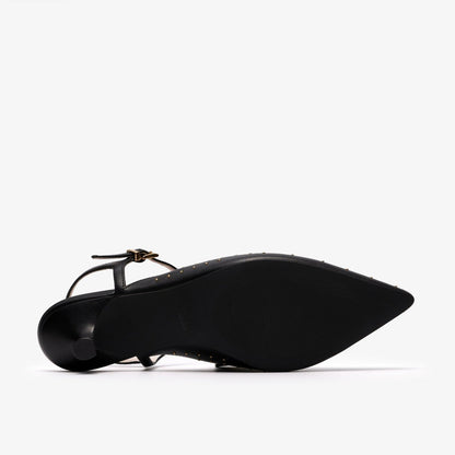Pisa Stud Black Leather | Clarks Sale - Women
