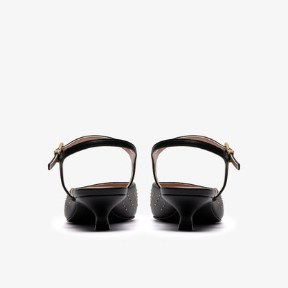 Pisa Stud Black Leather | Clarks Sale - Women