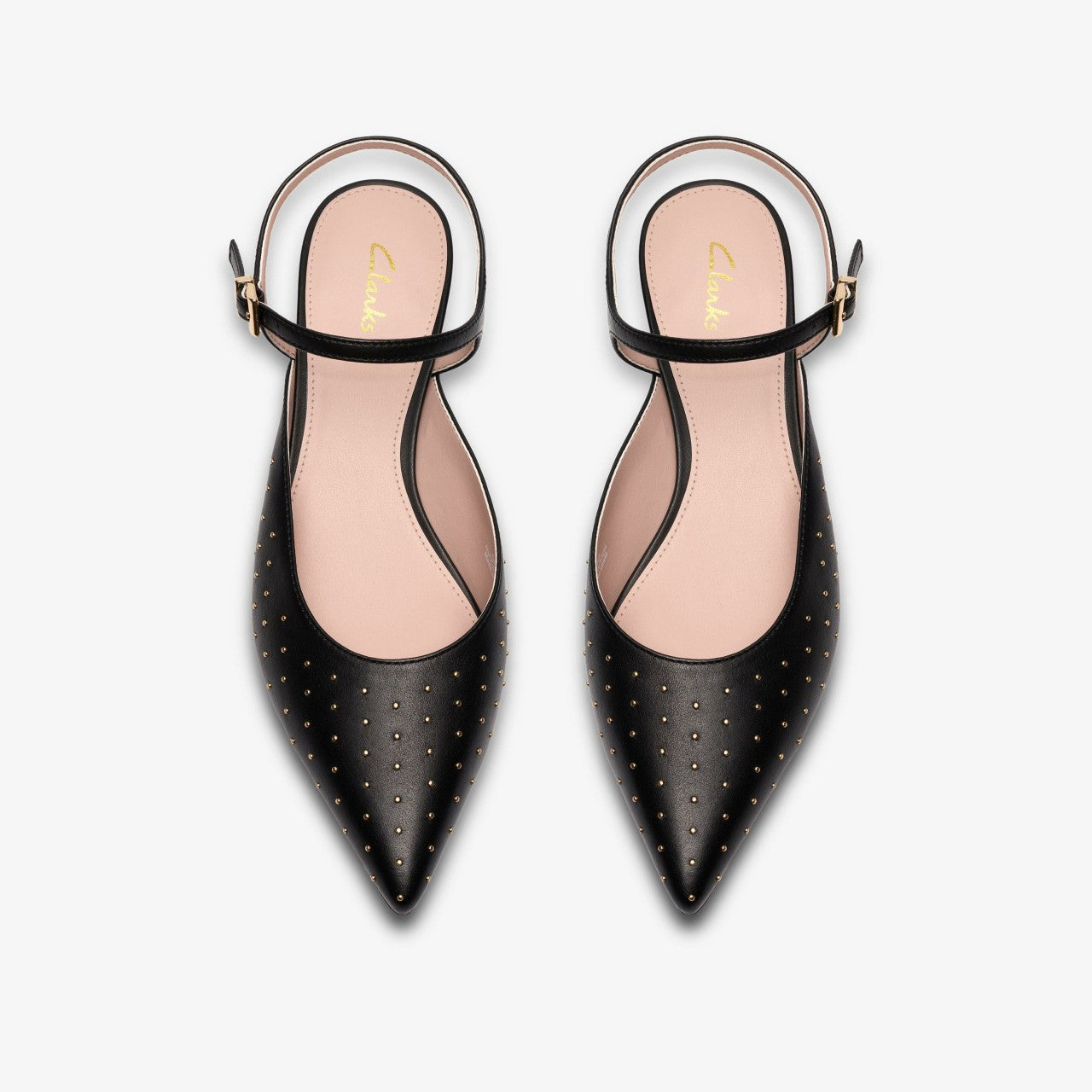 Pisa Stud Black Leather | Clarks Sale - Women