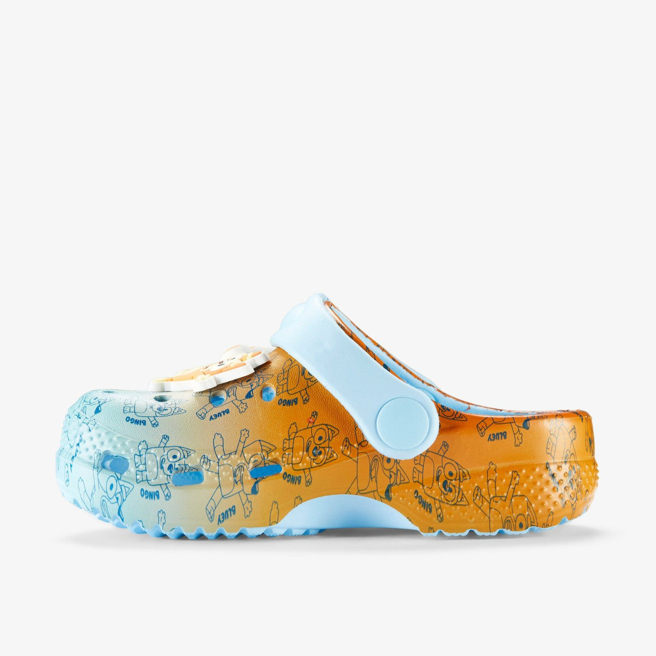 Bluey Fade Clog Kid Blue Combination | Clarks discount - Kids
