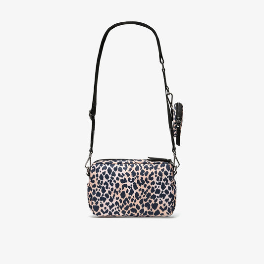 Utility Pocket Crossbody Bag Leopard Print - US 3370