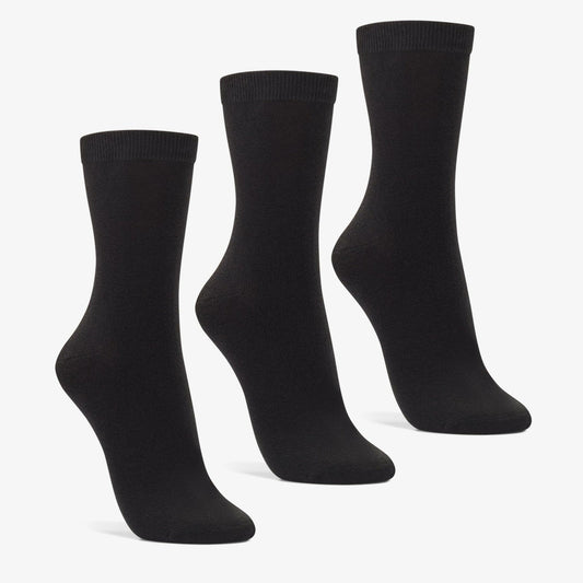 3 Pack Socks Size 2-8 Black Black | Clarks outlet - Women