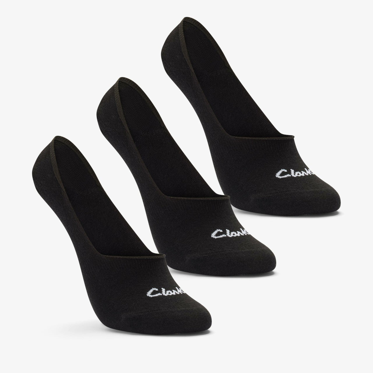 Sock Liners 3 Pack Size 2-8 Black Black | Clarks online - Women