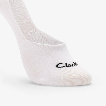 Sock Liners 3 Pack Size 2-8 White | Clarks on Sale - Women