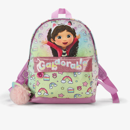 Gabby Rainbow Backpack Pink Combination | Clarks Sale - Kids