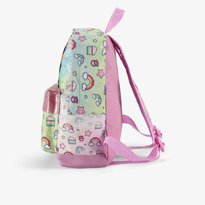Gabby Rainbow Backpack Pink Combination | Clarks Sale - Kids