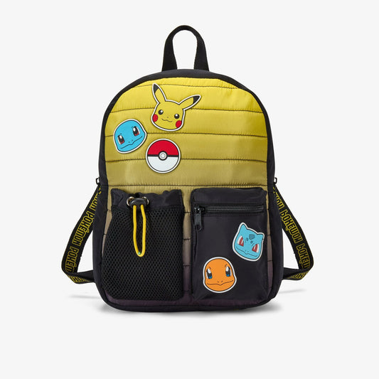 Pokemon Quilt Backpack Black Combination | Clarks outlet - Kids