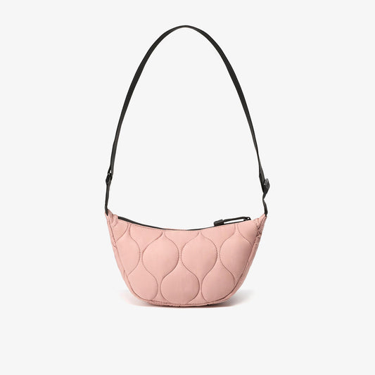 Quilted Trail 2 Strap Crossbody Bag Light Pink - US 7415