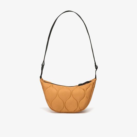 Quilted Trail 2 Strap Crossbody Bag Mustard - US 1923