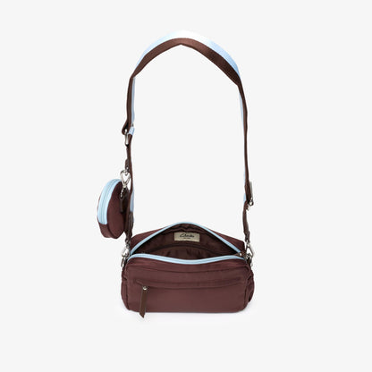 Utility Pocket Crossbody Bag Chocolate Combination - US 5957