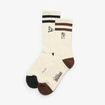 Originals 2 Pack Socks Green/Cola - US 0447