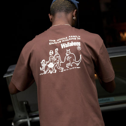 Originals Fam T-Shirt Brown - US 1373