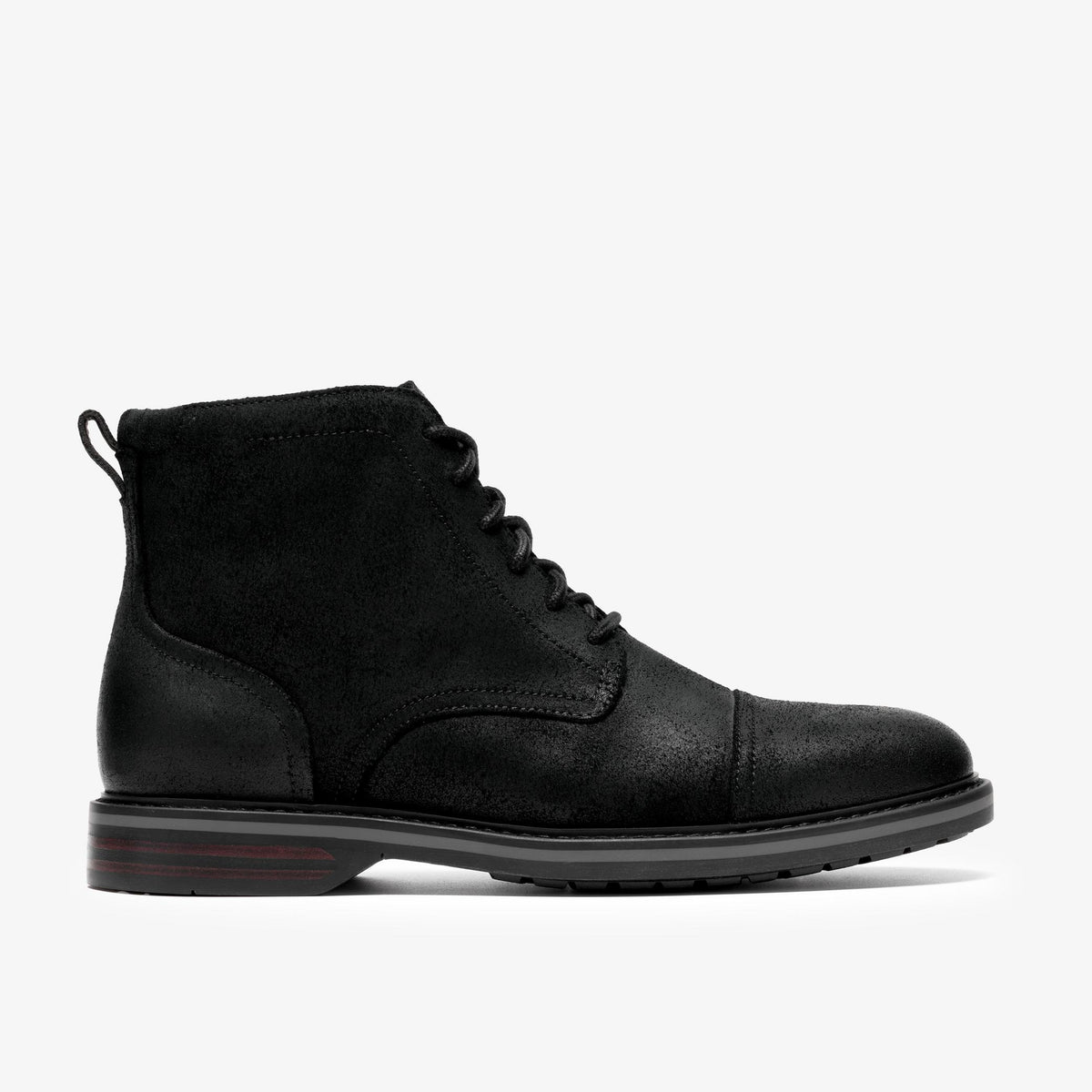 Aldwin 2 Cap Black Suede - US 7850