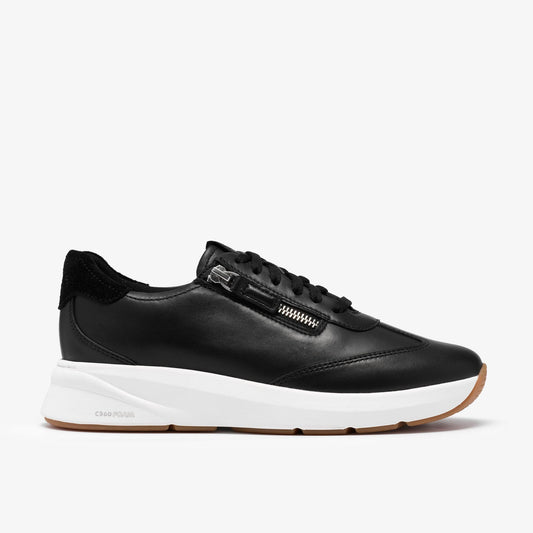 Code Run Black Leather - US 1708