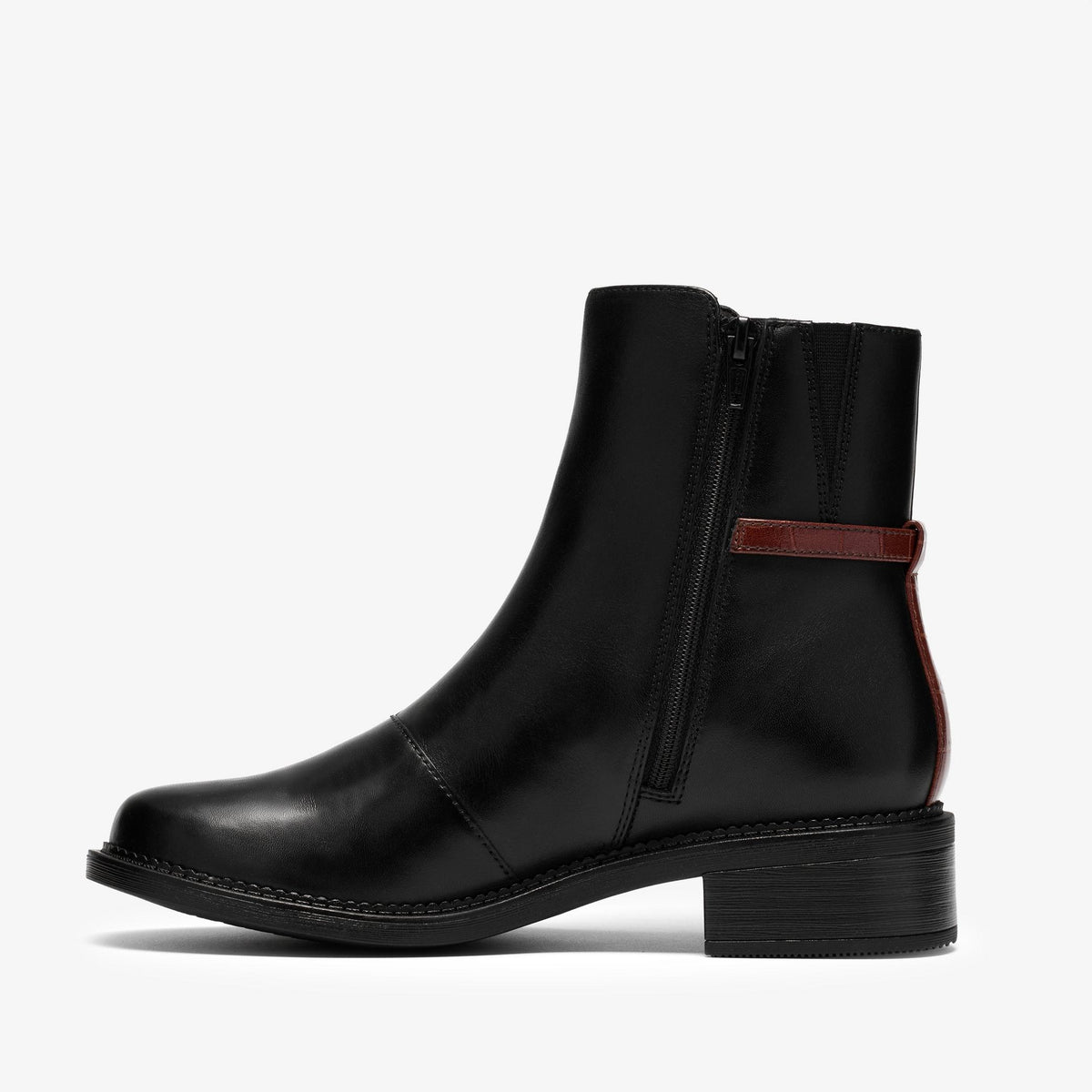 Maye Kaylie Black Leather - US 3045